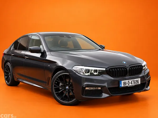 BMW 5-Series Saloon, Petrol, 2018, Grey