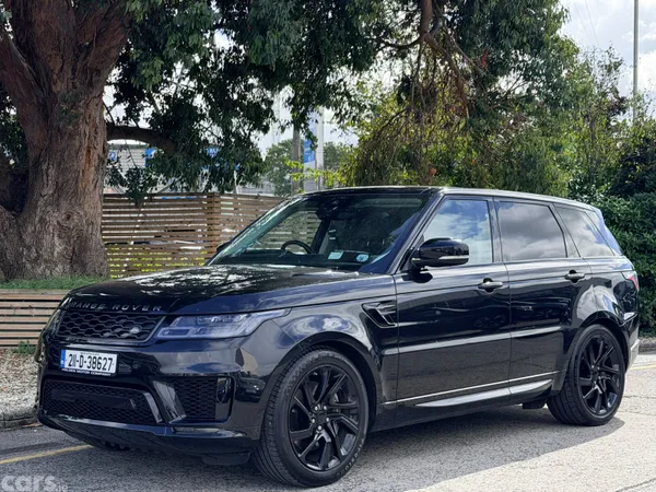 Land Rover Range Rover Sport SUV, Petrol Plug-in Hybrid, 2021, Black