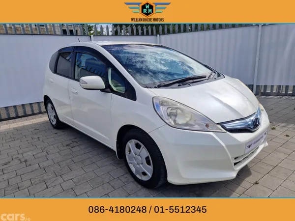 Honda Fit Hatchback, Petrol Hybrid, 2011, White