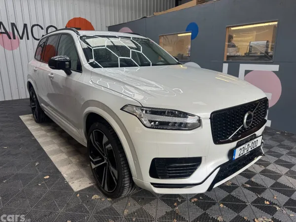 Volvo XC90 SUV, Petrol Plug-in Hybrid, 2023, White