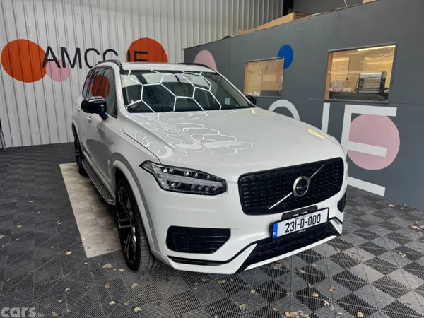 Volvo XC90 SUV, Petrol Plug-in Hybrid, 2023, White