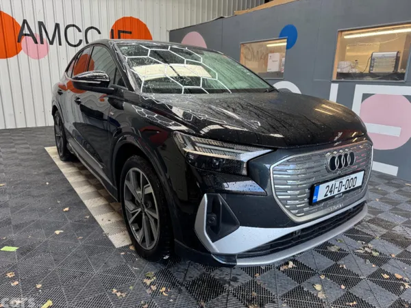 Audi Q4 e-tron SUV, Electric, 2024, Black
