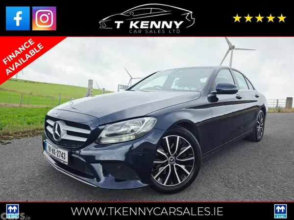 Mercedes-Benz C-Class Saloon, Diesel, 2019, Blue