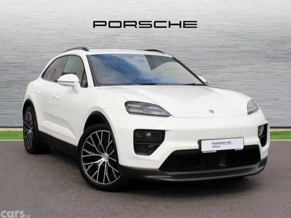 Porsche Macan SUV, Electric, 2026, White