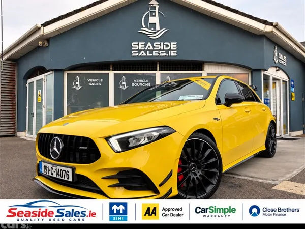Mercedes-Benz A-Class Hatchback, Petrol, 2019, Yellow
