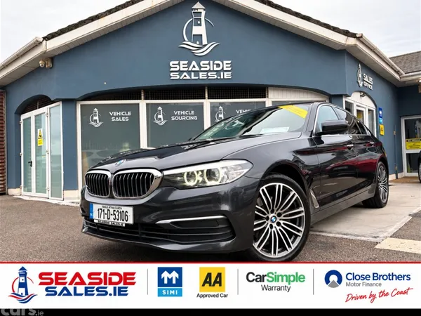 BMW 5-Series Saloon, Diesel, 2017, Grey