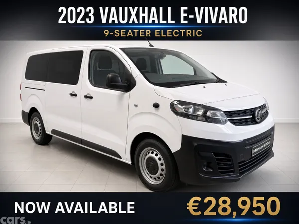 Vauxhall Vivaro MPV, Electric, 2023, White