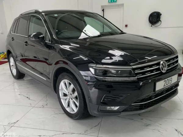 Volkswagen Tiguan Estate, Diesel, 2019, Black