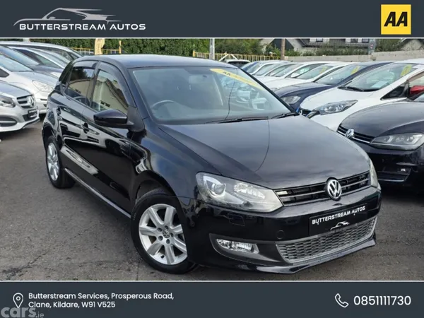 Volkswagen Polo Hatchback, Petrol, 2013, Black