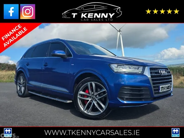 Audi Q7 SUV, Diesel, 2017, Blue