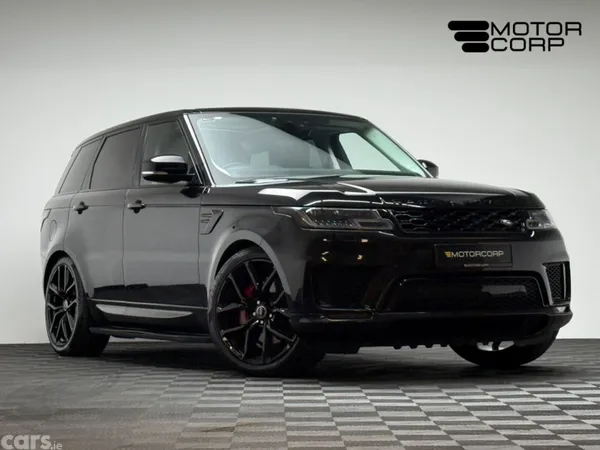 Land Rover Range Rover Sport SUV, Petrol Plug-in Hybrid, 2021, Black