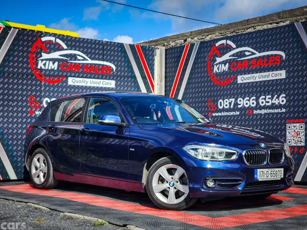 BMW 1-Series Hatchback, Diesel, 2017, Blue