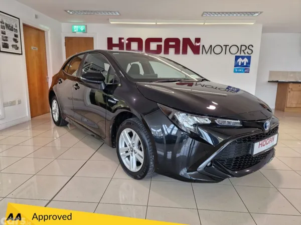 Toyota Corolla Hatchback, Petrol Hybrid, 2021, Black
