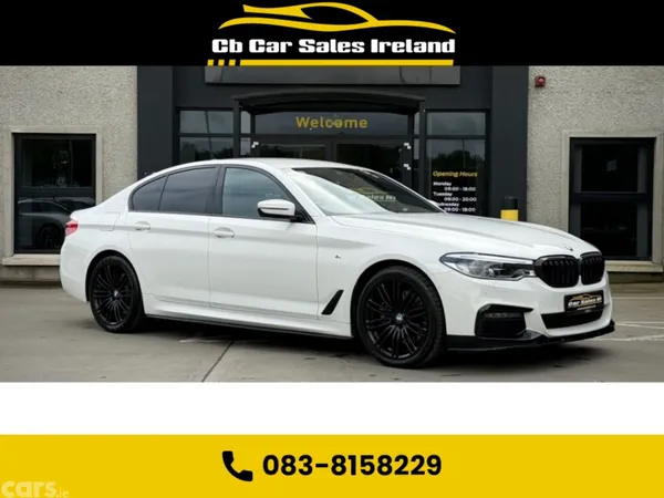 BMW 5-Series Saloon, Diesel, 2019, White