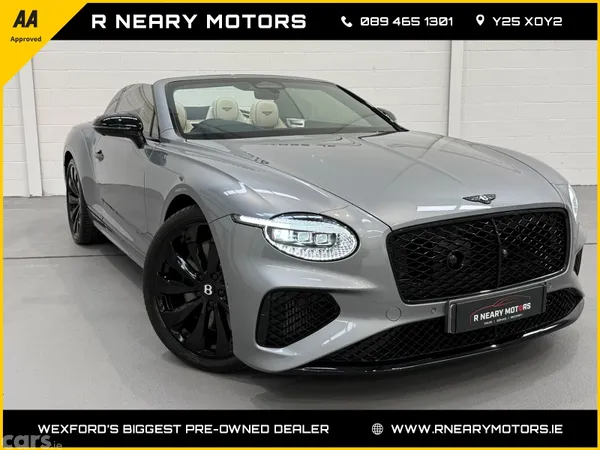 Bentley Continental Convertible, Petrol Plug-in Hybrid, 2026, Grey