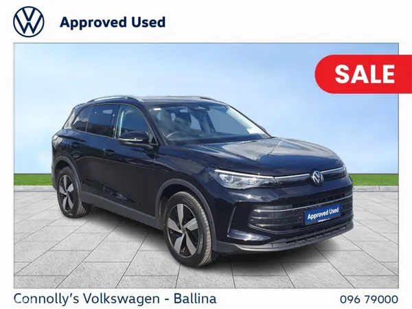Volkswagen Tiguan SUV, Diesel, 2024, Black