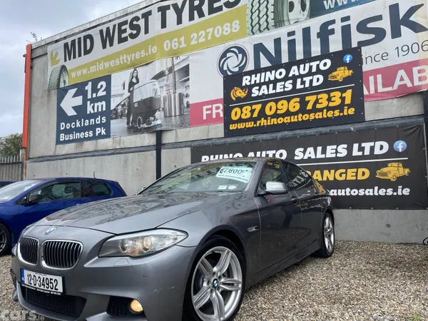 BMW 5-Series Saloon, Diesel, 2012, Grey