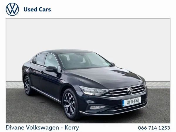 Volkswagen Passat Saloon, Diesel, 2020, Black