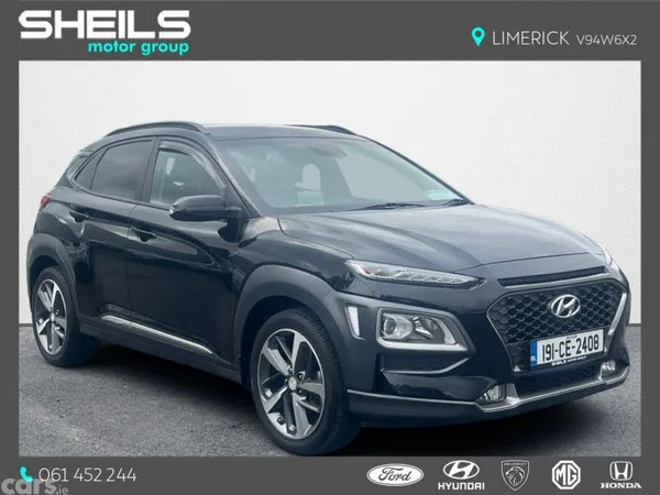 Hyundai KONA Hatchback, Petrol, 2019, Black
