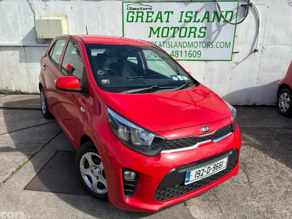 Kia Picanto Hatchback, Petrol, 2019, Red