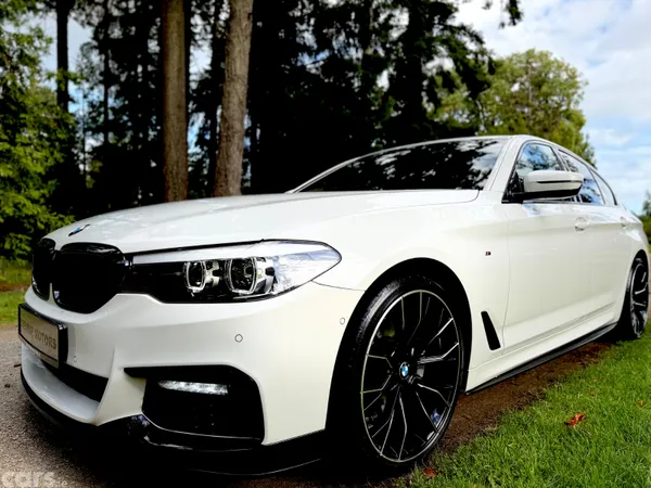 BMW 5-Series Saloon, Diesel, 2019, White