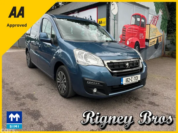 Peugeot Partner MPV, Diesel, 2018, Blue