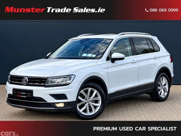 Volkswagen Tiguan SUV, Diesel, 2019, White