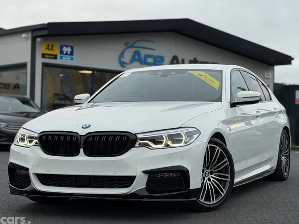 BMW 5-Series Saloon, Diesel, 2018, White