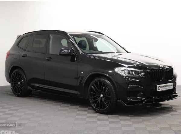 BMW X3 SUV, Diesel Hybrid, 2021, Black