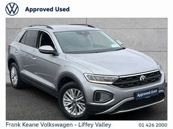 Volkswagen T-Roc SUV, Petrol, 2022, Silver