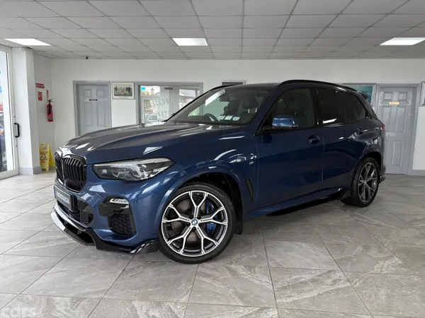 BMW X5 SUV, Petrol Plug-in Hybrid, 2021, Blue