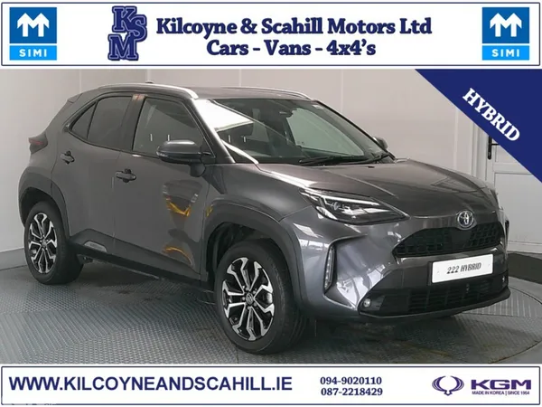 Toyota Yaris SUV, Petrol Hybrid, 2022, Grey