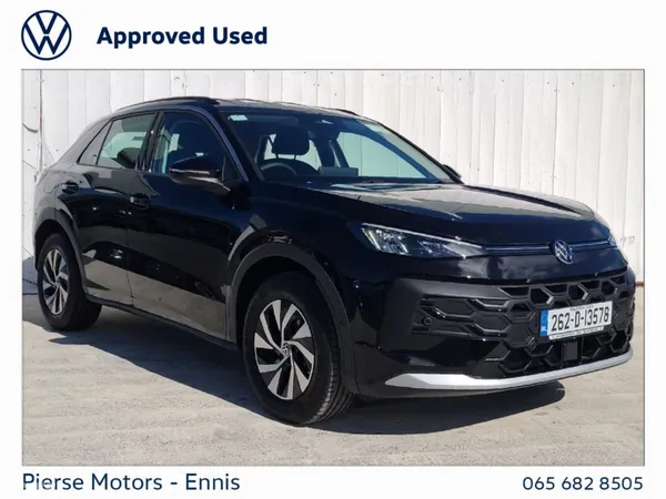 Volkswagen T-Roc SUV, Petrol, 2026, Black