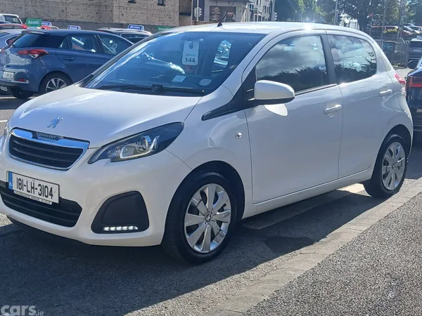 Peugeot 108 Hatchback, Petrol, 2018, White