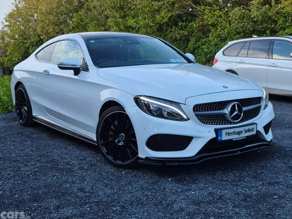 Mercedes-Benz C-Class Coupe, Diesel, 2017, White