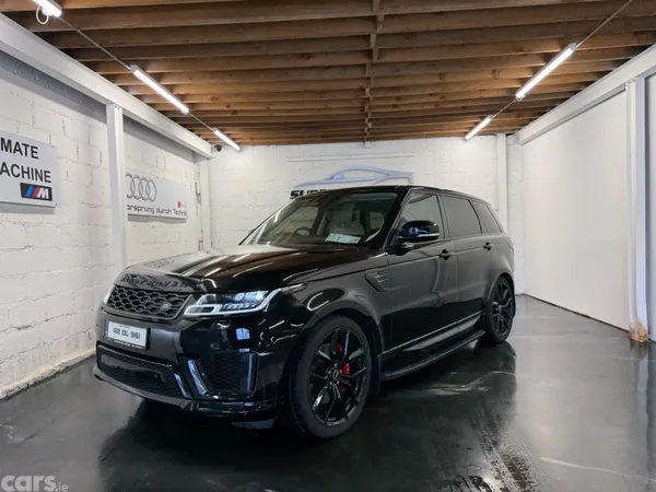 Land Rover Range Rover Sport SUV, Petrol Plug-in Hybrid, 2019, Black