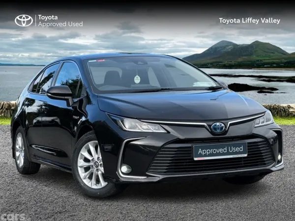 Toyota Corolla Saloon, Petrol Hybrid, 2020, Black