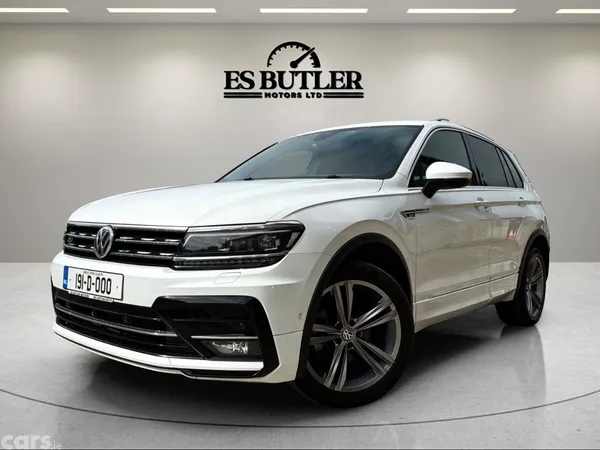 Volkswagen Tiguan SUV, Diesel, 2019, White