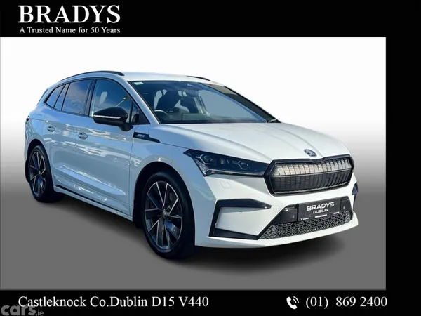 Skoda Enyaq SUV, Electric, 2023, White