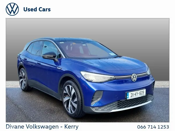 Volkswagen ID.4 Hatchback, Electric, 2021, Blue