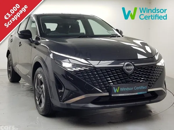 Nissan Qashqai MPV, Petrol Hybrid, 2026, Black