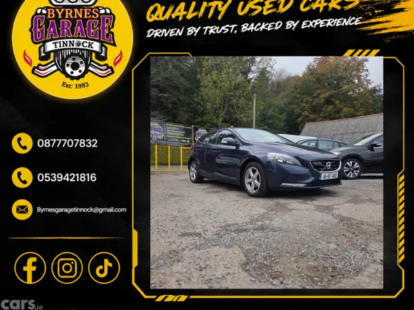 Volvo V40 Hatchback, Diesel, 2014, Blue