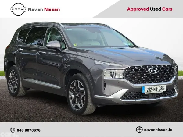 Hyundai Santa Fe SUV, Petrol Plug-in Hybrid, 2021, Grey