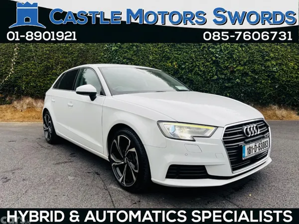 Audi A3 Hatchback, Petrol, 2018, White