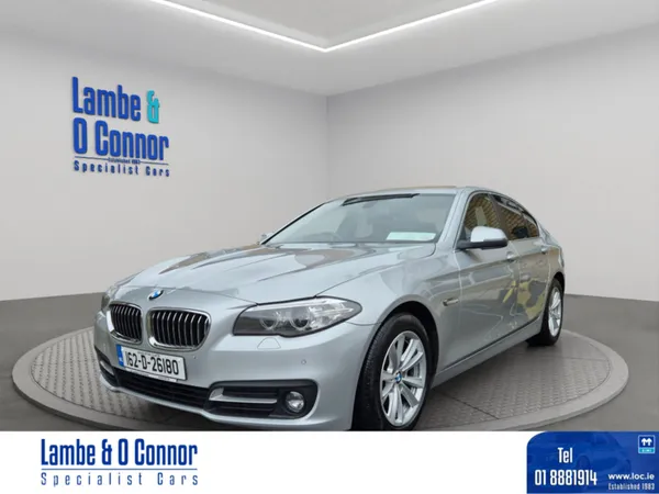 BMW 5-Series Saloon, Diesel, 2016, Silver