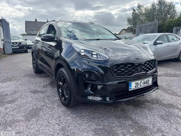 Kia Sportage SUV, Diesel Hybrid, 2021, Black