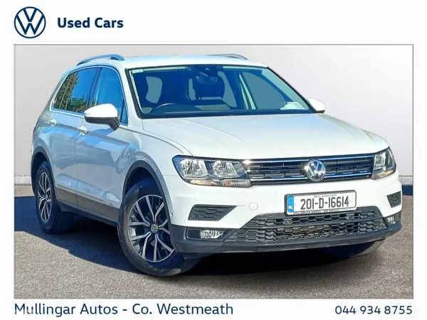 Volkswagen Tiguan SUV, Diesel, 2020, White