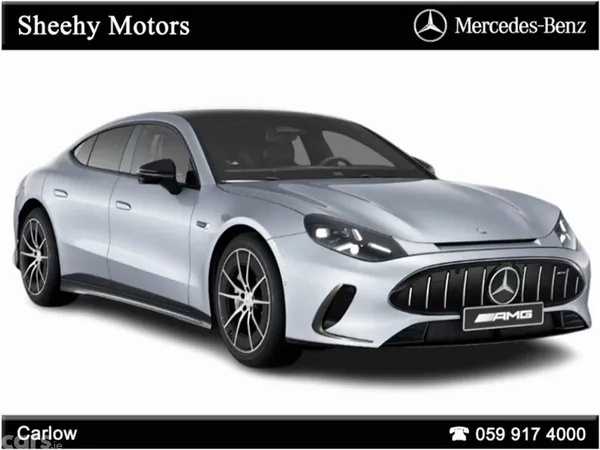 Mercedes-Benz AMG GT Coupe, Electric, 2027, Silver