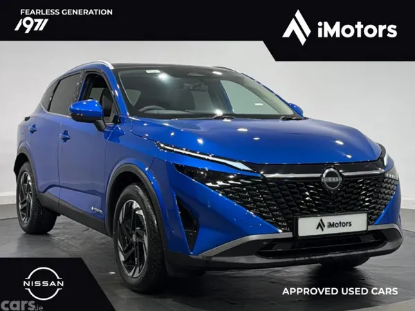 Nissan Qashqai SUV, Petrol Hybrid, 2026, Blue