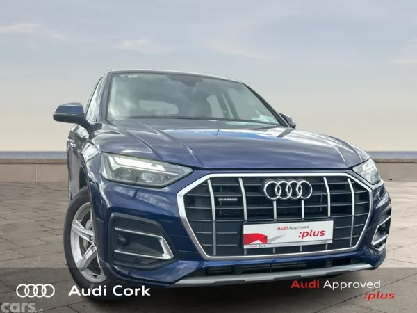 Audi Q5 SUV, Petrol Plug-in Hybrid, 2021, Blue